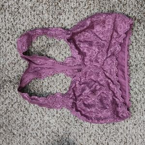 Purple Lace Bandeau